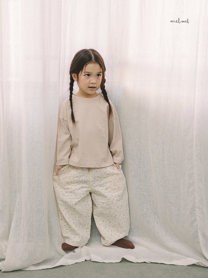 Melmel - Korean Baby Fashion - #babylifestyle - Print Pants - 3