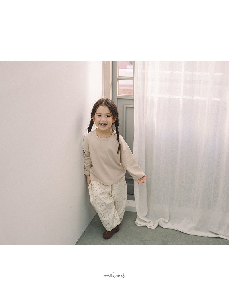 Melmel - Korean Baby Fashion - #babyootd - Print Pants - 5