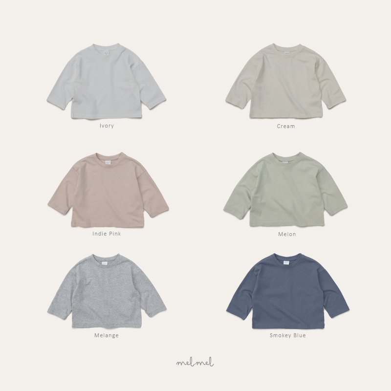 Melmel - Korean Baby Fashion - #babyoutfit - Daily Tee