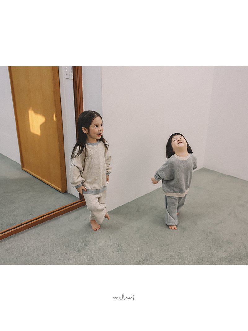 Melmel - Korean Baby Fashion - #babyoutfit - Stitch Straight Pants - 10