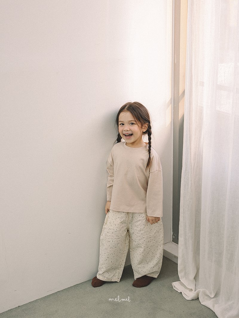 Melmel - Korean Baby Fashion - #babyoutfit - Print Pants - 6