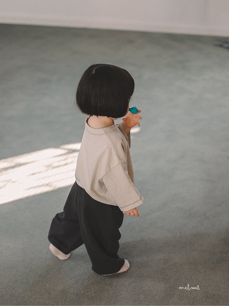 Melmel - Korean Baby Fashion - #babyoutfit - Jogger Pants - 5