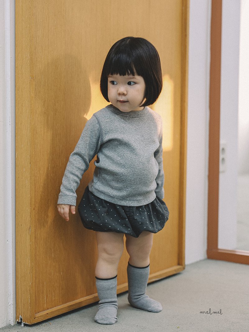 Melmel - Korean Baby Fashion - #babyoutfit - Dot Short Bloomer - 3