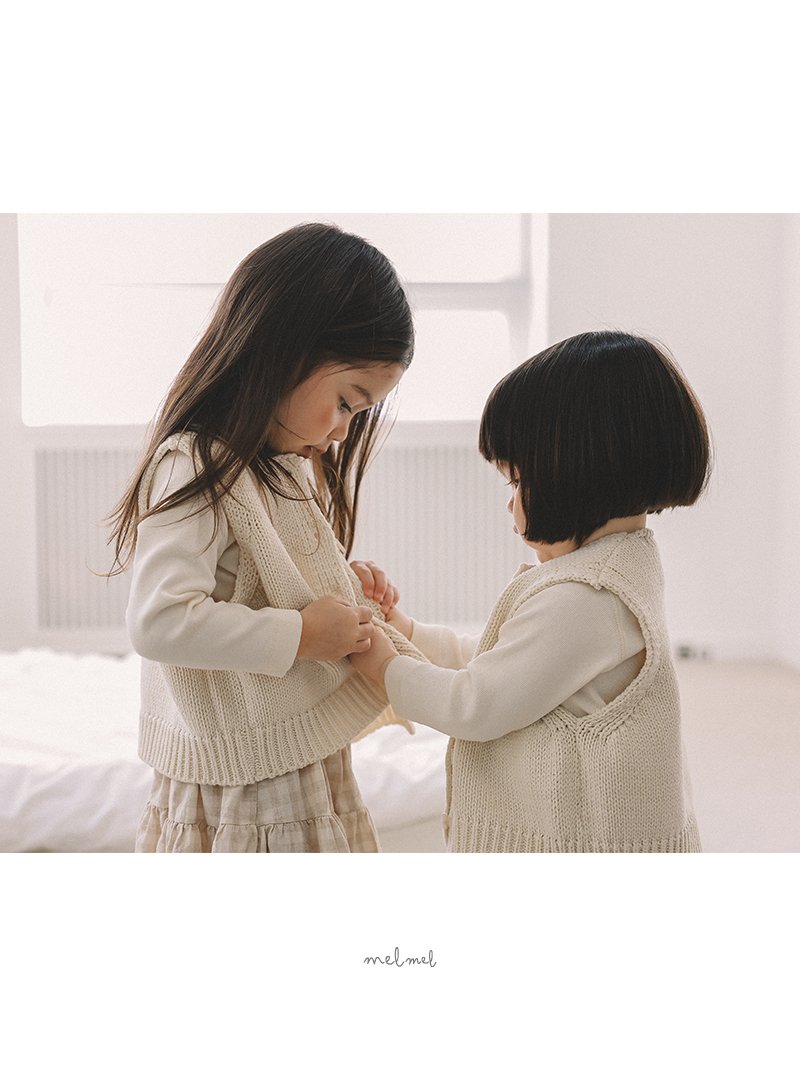 Melmel - Korean Baby Fashion - #onlinebabyboutique - Check Bloomer - 9