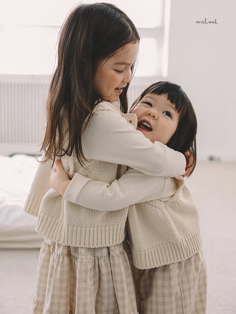 Melmel - Korean Baby Fashion - #onlinebabyboutique - Tiered Long Skirt - 11