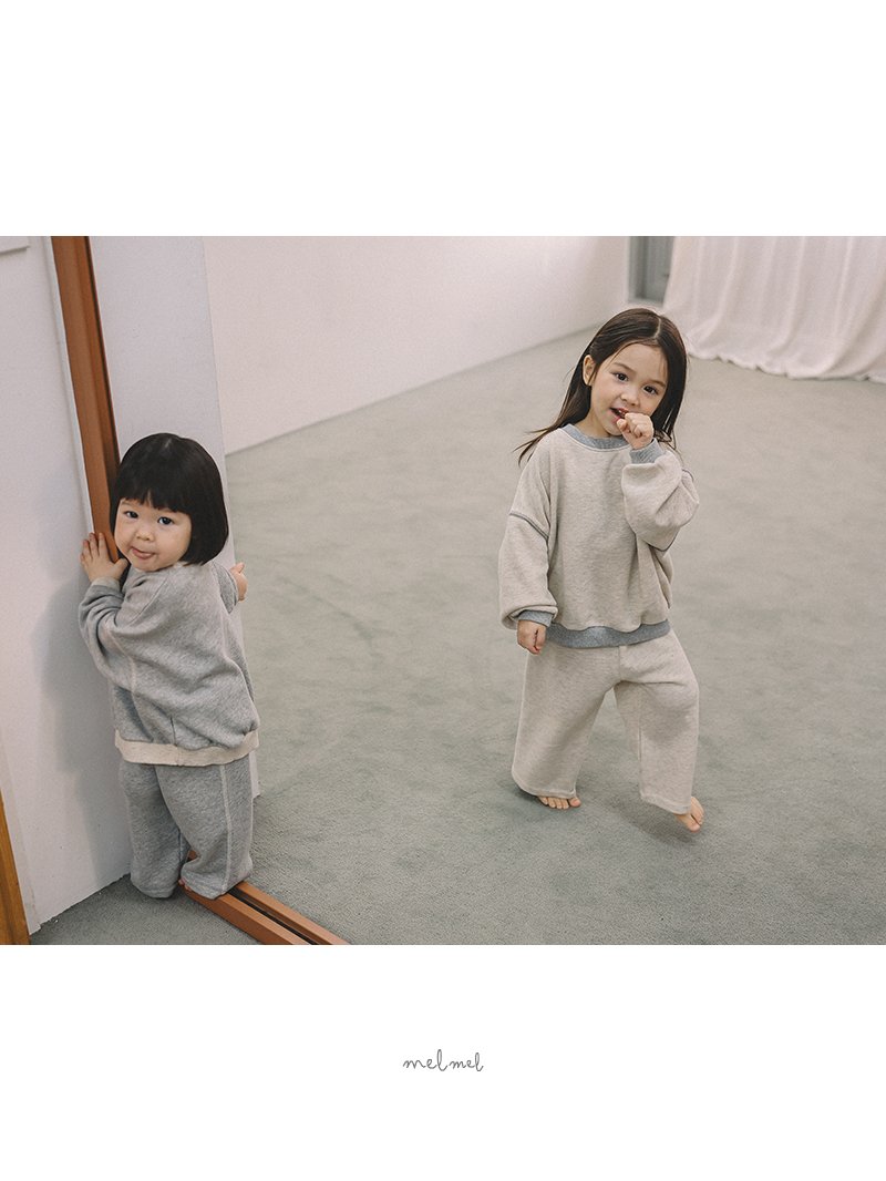 Melmel - Korean Baby Fashion - #onlinebabyshop - Stitch Set-Up - 11