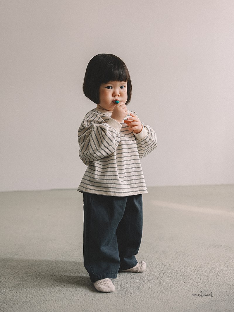 Melmel - Korean Baby Fashion - #onlinebabyboutique - Hip Pocket Pants - 4