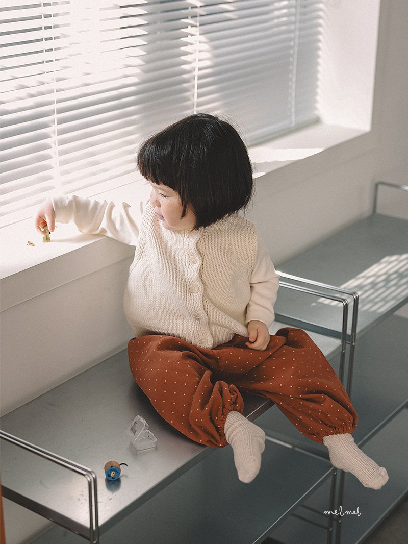 Melmel - Korean Baby Fashion - #onlinebabyshop - Dot Bloomer - 3