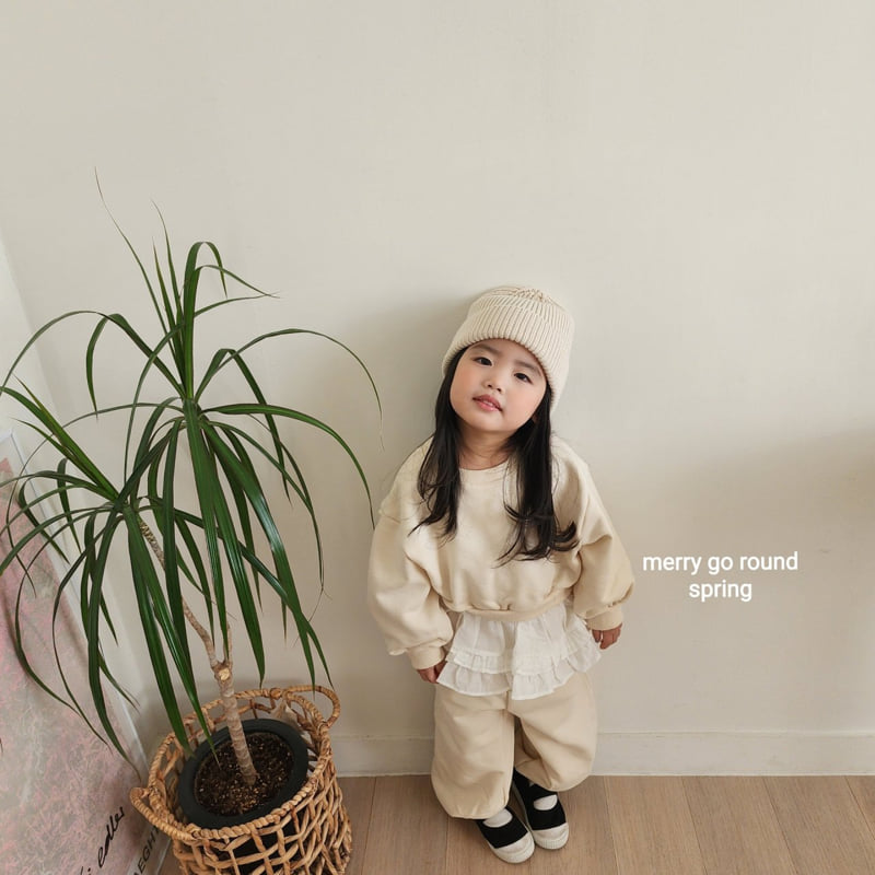 Merry Go Round - Korean Children Fashion - #Kfashion4kids - Sugar Terry Set - 11