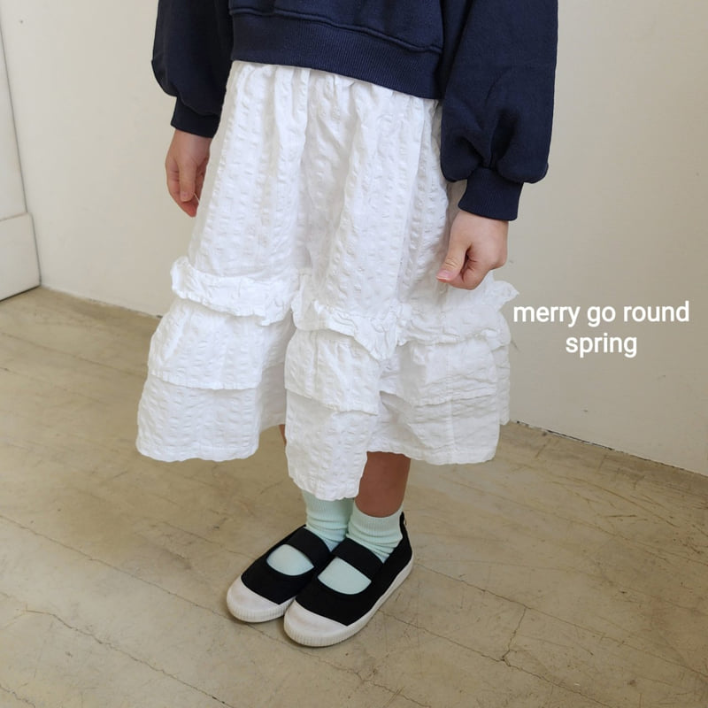 Merry Go Round - Korean Children Fashion - #Kfashion4kids - Sweatshirt One-piece - 10