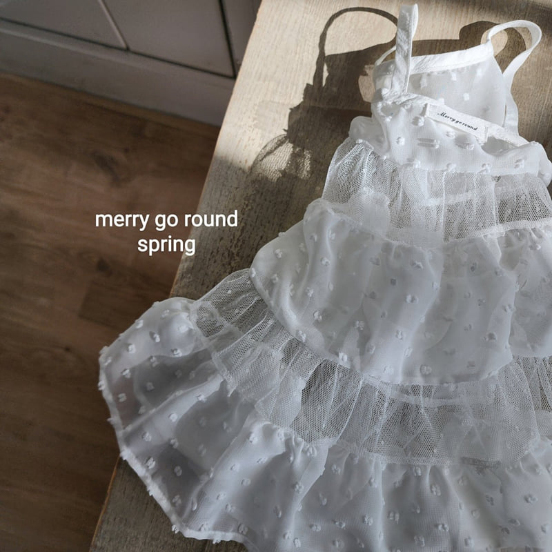 Merry Go Round - Korean Children Fashion - #childofig - Cancan Layered One-piece