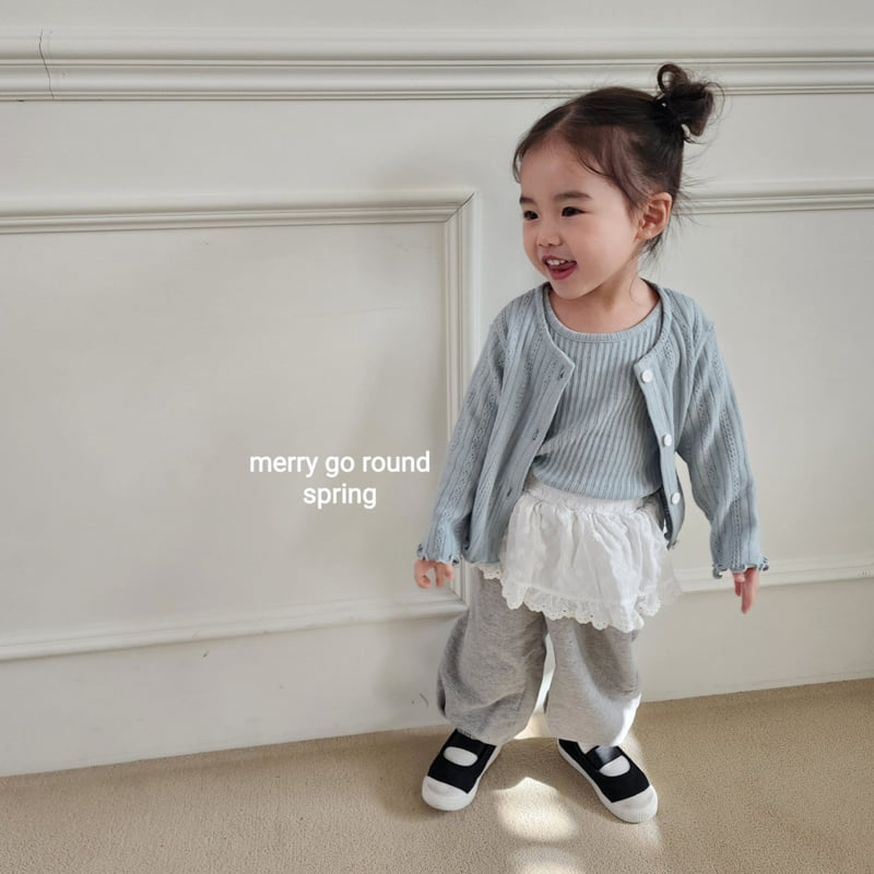 Merry Go Round - Korean Children Fashion - #childofig - Skirt Jogger Pants - 8