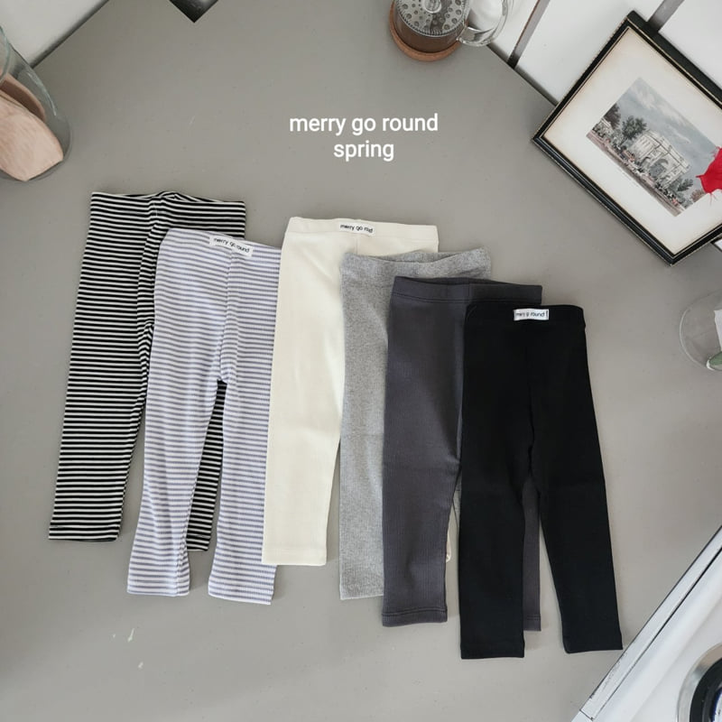 Merry Go Round - Korean Children Fashion - #childofig - Basic Leggings