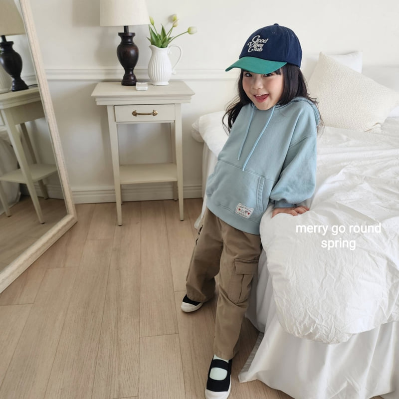Merry Go Round - Korean Children Fashion - #childofig - Puppy Embroidered Hoodie - 7