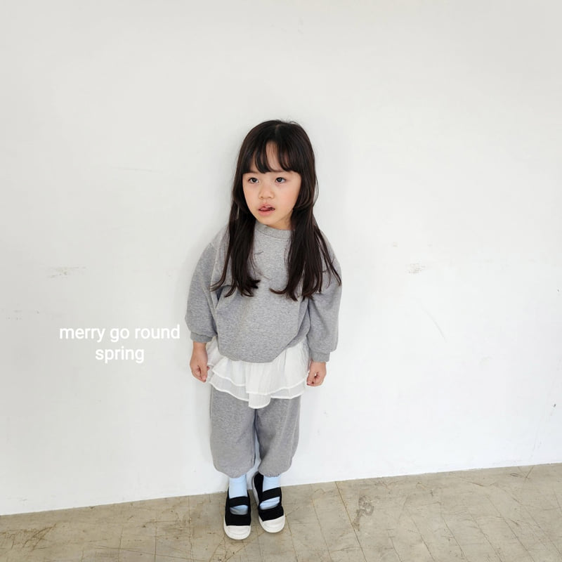 Merry Go Round - Korean Children Fashion - #childofig - Sugar Terry Set - 4