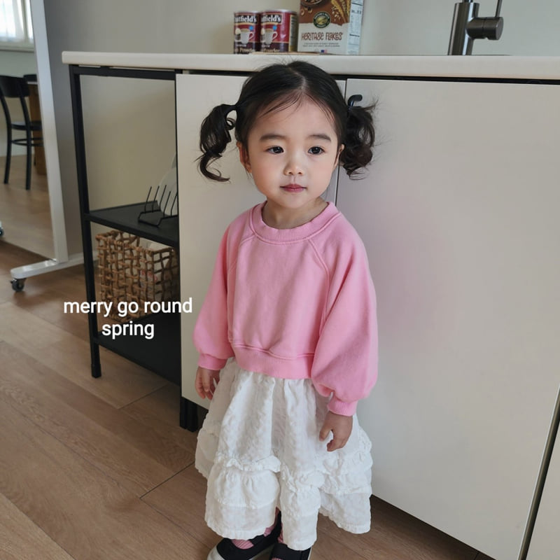 Merry Go Round - Korean Children Fashion - #childrensboutique - Sweatshirt One-piece - 3