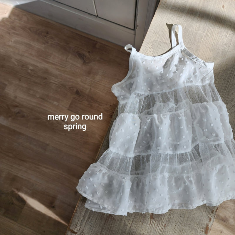 Merry Go Round - Korean Children Fashion - #childrensboutique - Cancan Layered One-piece - 2