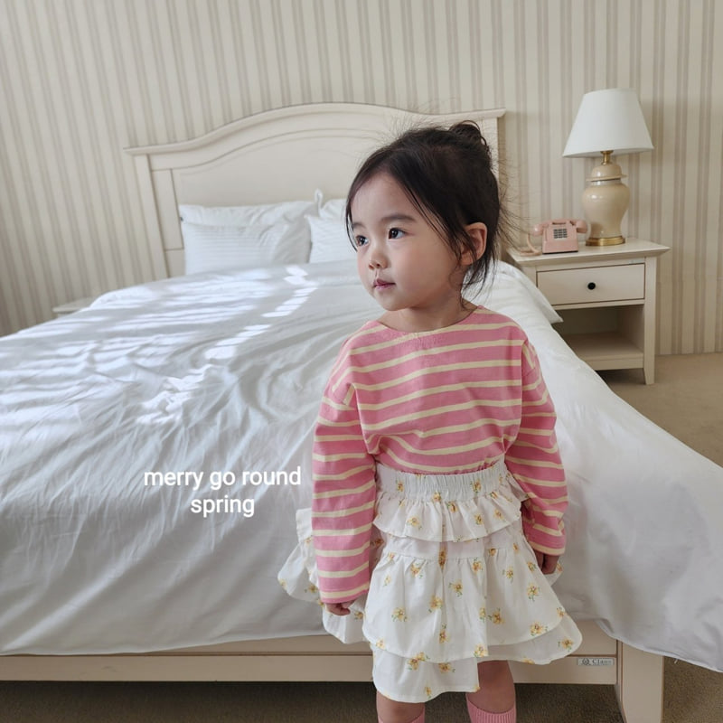 Merry Go Round - Korean Children Fashion - #childofig - Spring Skirt - 4