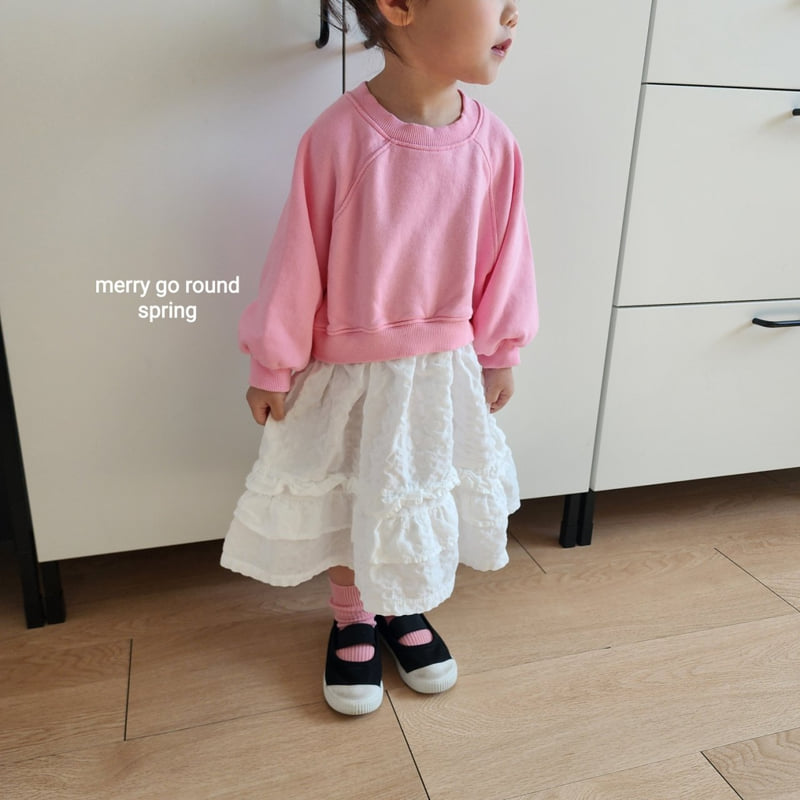 Merry Go Round - Korean Children Fashion - #discoveringself - Sweatshirt One-piece - 5