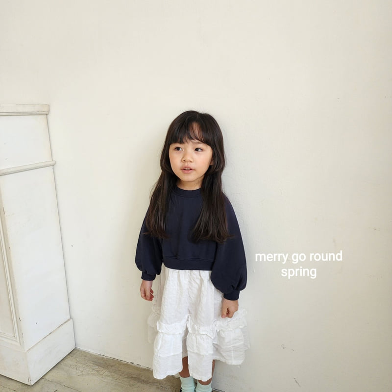 Merry Go Round - Korean Children Fashion - #fashionkids - Sweatshirt One-piece - 6