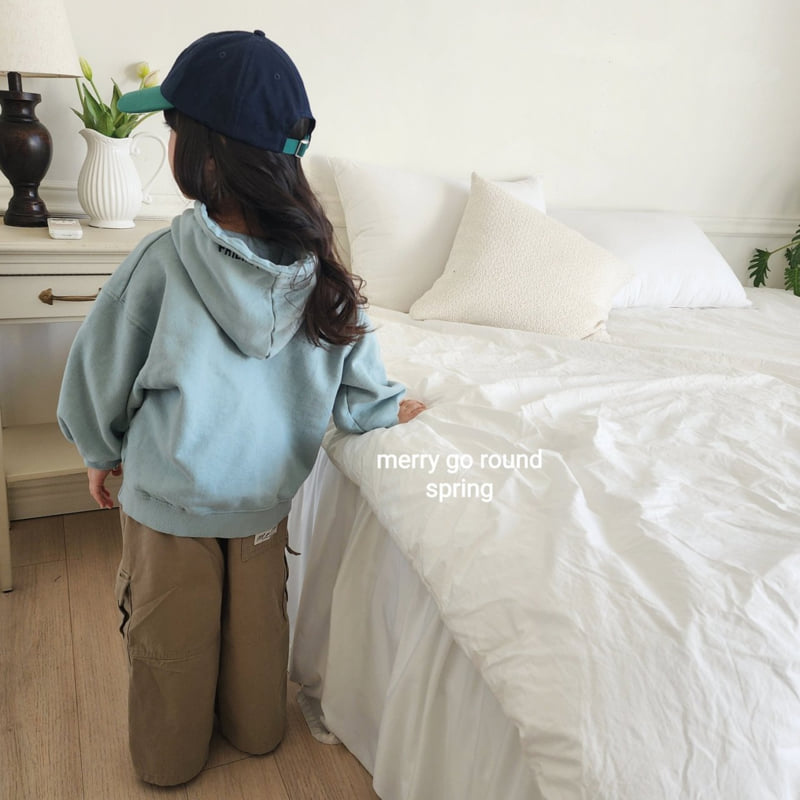 Merry Go Round - Korean Children Fashion - #fashionkids - Puppy Embroidered Hoodie - 11