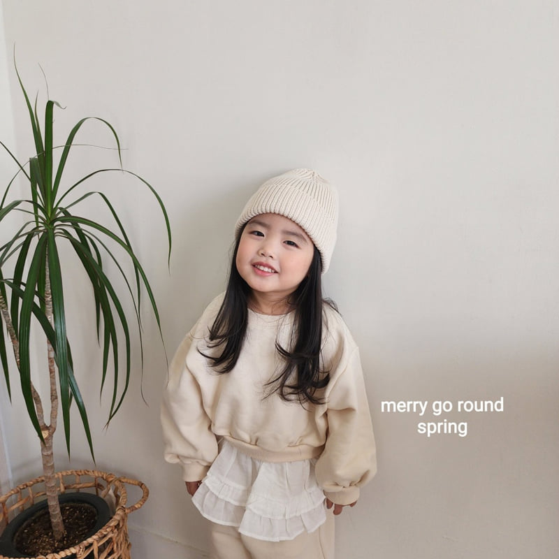 Merry Go Round - Korean Children Fashion - #kidsshorts - Sugar Terry Set - 8