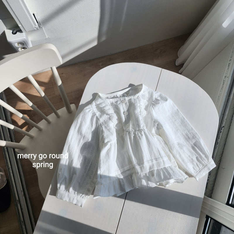 Merry Go Round - Korean Children Fashion - #kidsshorts - Spring Blouse - 7
