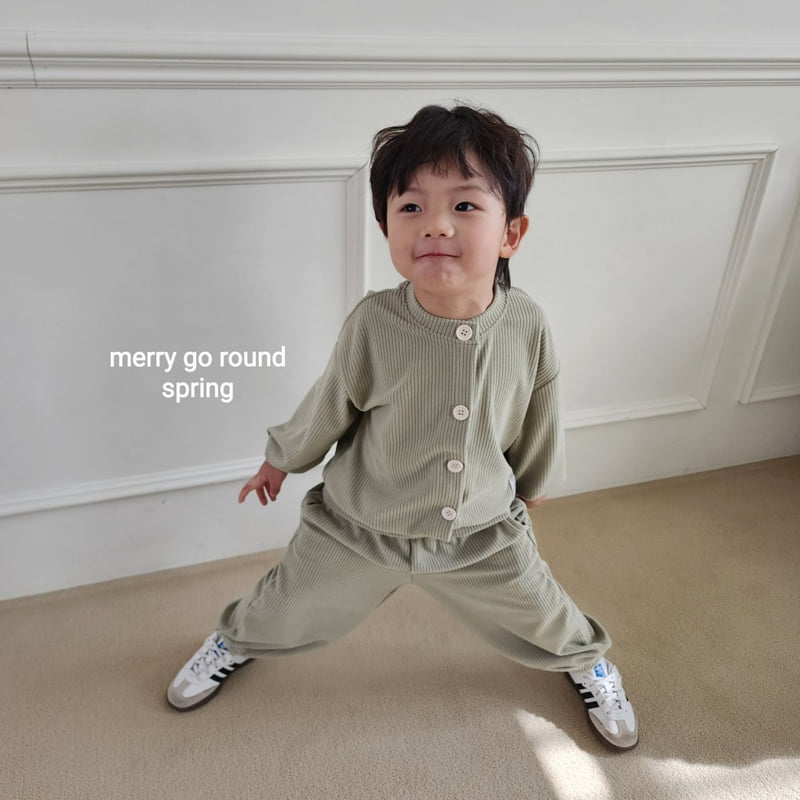 Merry Go Round - Korean Children Fashion - #fashionkids - Tori Cardigan Set - 4