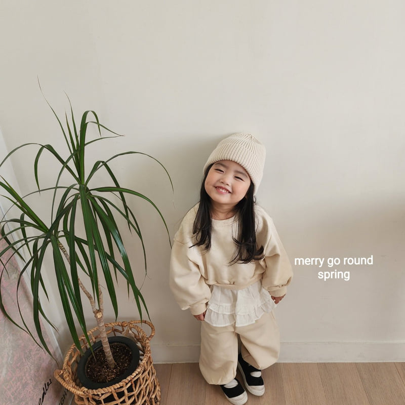 Merry Go Round - Korean Children Fashion - #kidsstore - Sugar Terry Set - 9