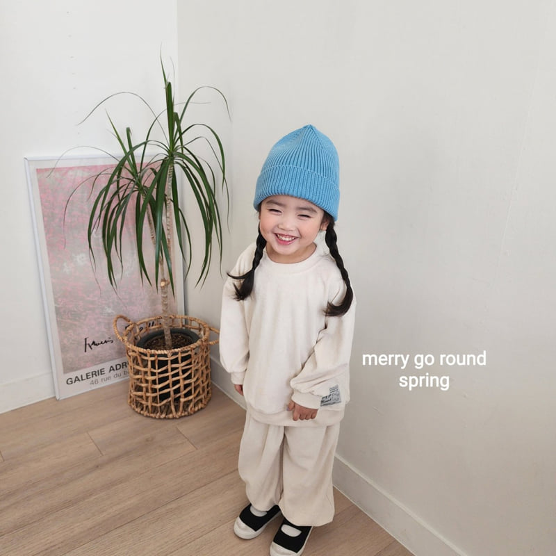 Merry Go Round - Korean Children Fashion - #kidsstore - Terry Set - 6