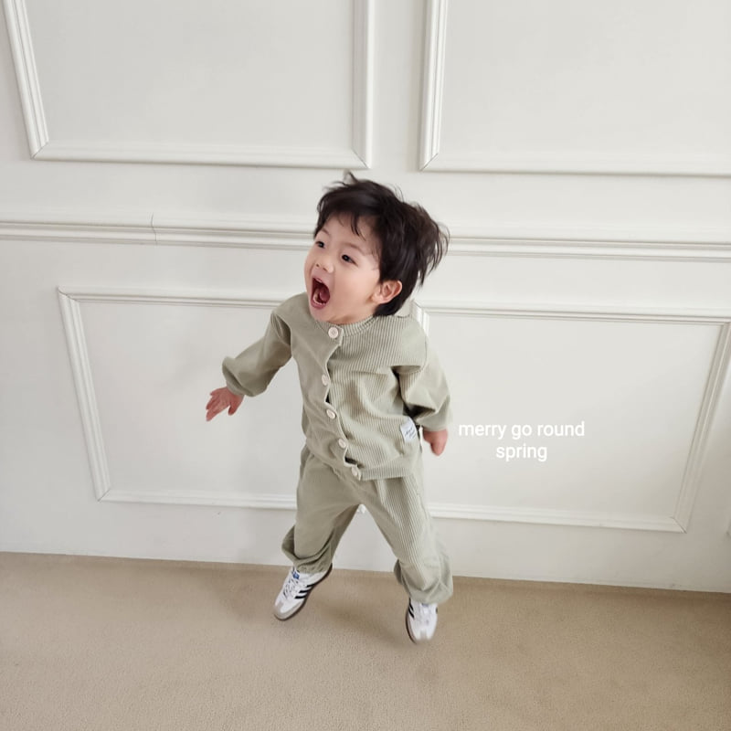 Merry Go Round - Korean Children Fashion - #kidsstore - Tori Cardigan Set - 5