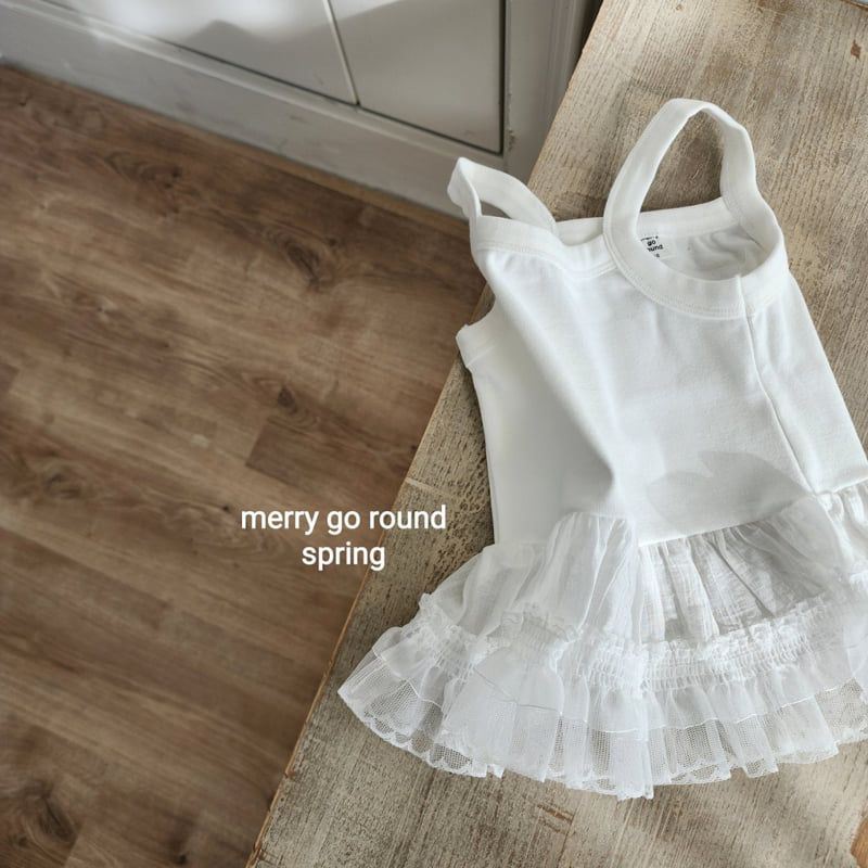 Merry Go Round - Korean Children Fashion - #kidzfashiontrend - Shalala Layered Sleeveless Top - 2