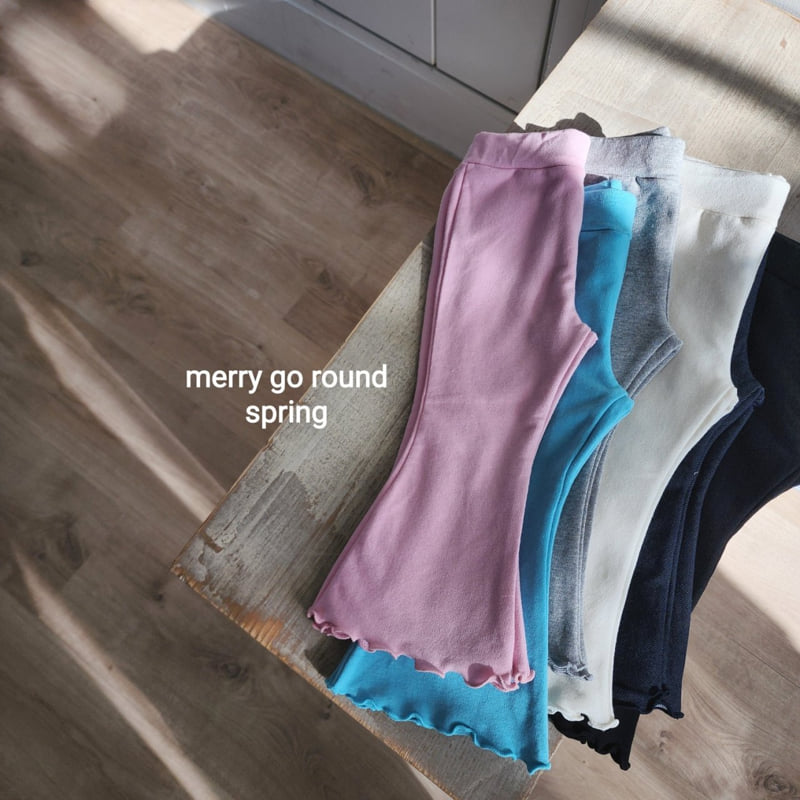 Merry Go Round - Korean Children Fashion - #kidzfashiontrend - Jelly Bootcut Pants