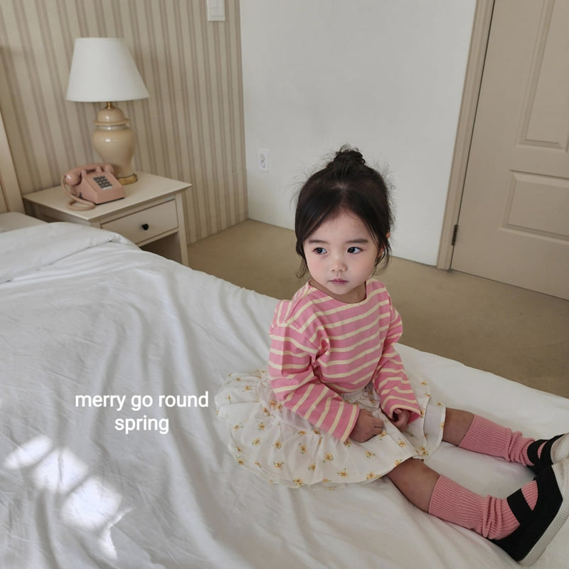 Merry Go Round - Korean Children Fashion - #kidzfashiontrend - Spring Skirt - 10