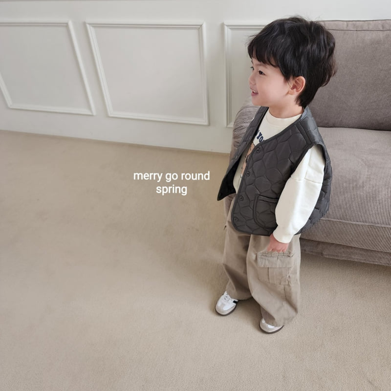 Merry Go Round - Korean Children Fashion - #kidzfashiontrend - Cotton Cargo Pants - 8