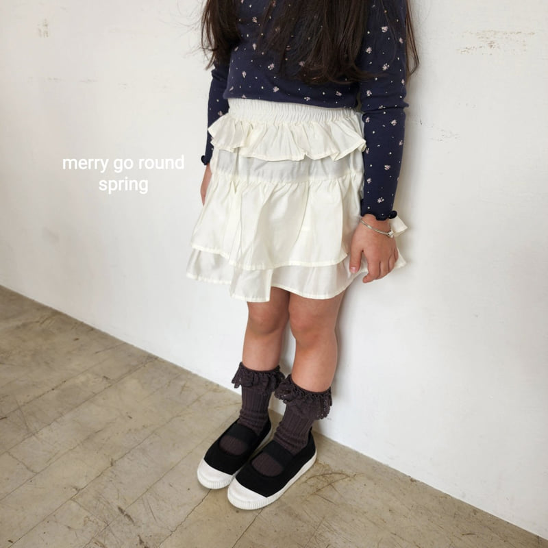 Merry Go Round - Korean Children Fashion - #littlefashionista - Spring Skirt - 12