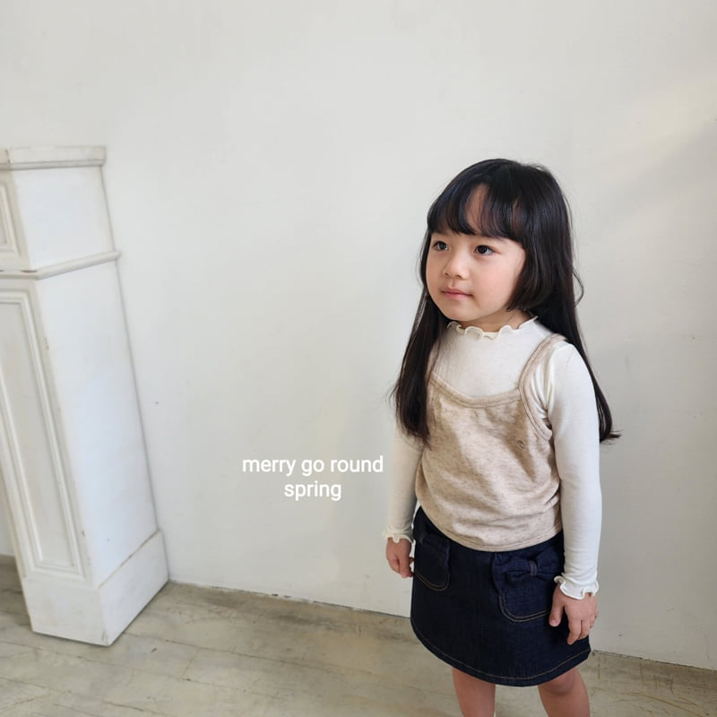 Merry Go Round - Korean Children Fashion - #littlefashionista - Spring Sleeveless Top - 3