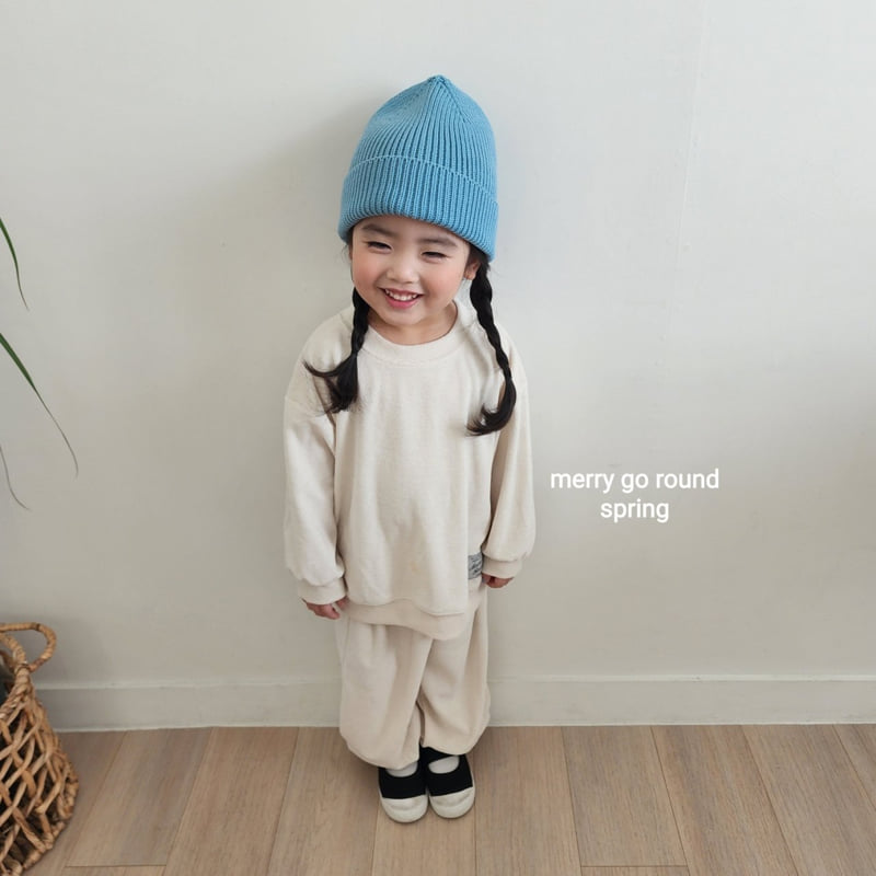 Merry Go Round - Korean Children Fashion - #littlefashionista - Terry Set - 9