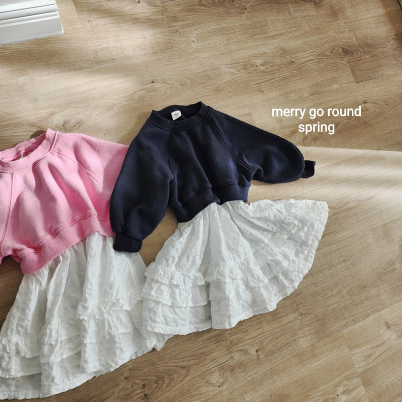 Merry Go Round - Korean Children Fashion - #magicofchildhood - Sweatshirt One-piece - 12