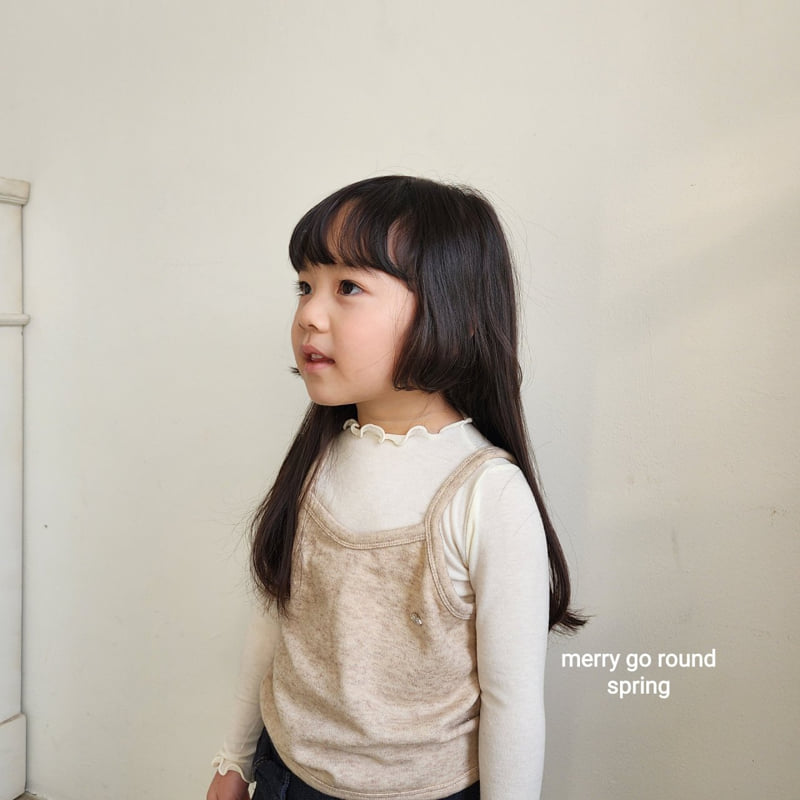 Merry Go Round - Korean Children Fashion - #littlefashionista - Spring Sleeveless Top - 4