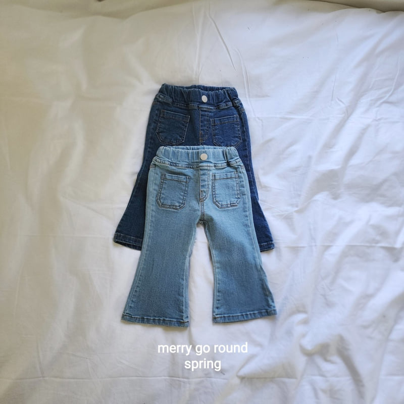 Merry Go Round - Korean Children Fashion - #magicofchildhood - Pocket Bootcut Pants