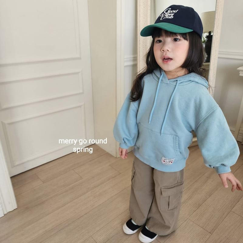 Merry Go Round - Korean Children Fashion - #magicofchildhood - Puppy Embroidered Hoodie - 4