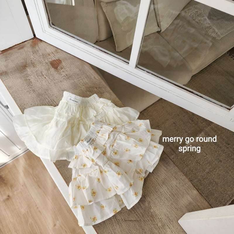 Merry Go Round - Korean Children Fashion - #prettylittlegirls - Spring Skirt