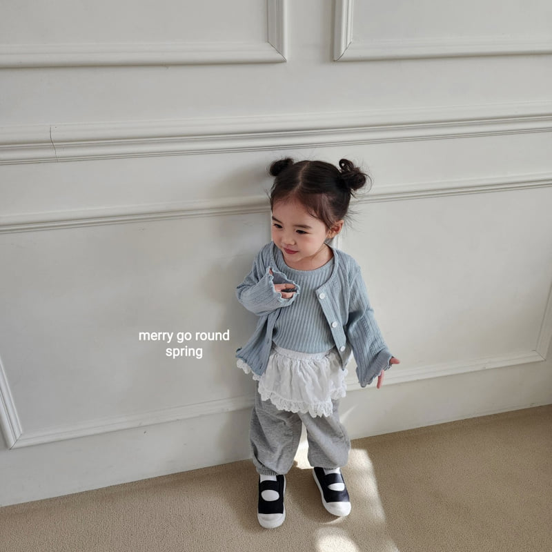 Merry Go Round - Korean Children Fashion - #minifashionista - Skirt Jogger Pants - 4