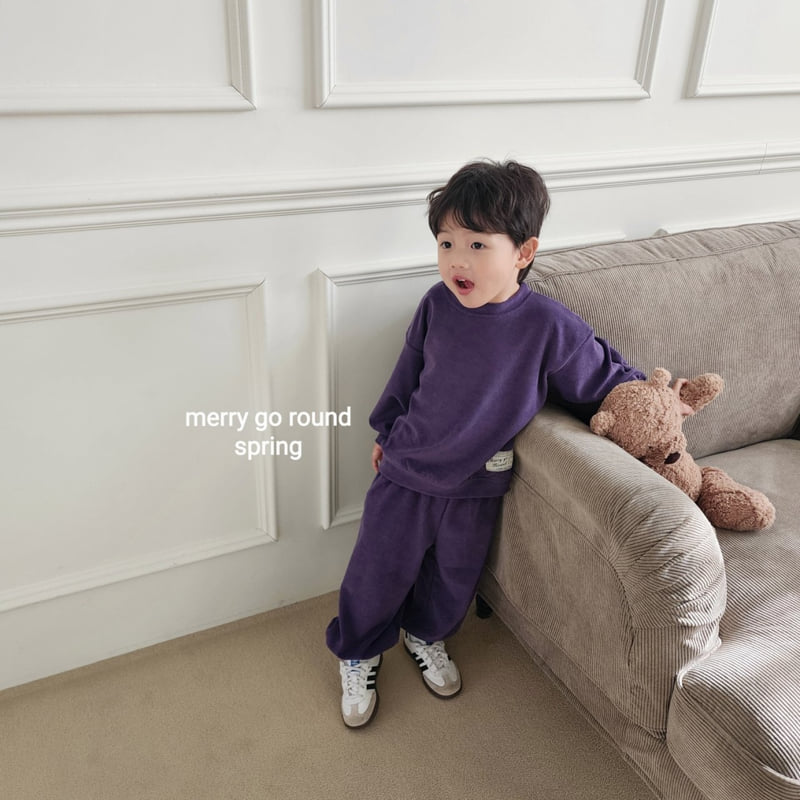 Merry Go Round - Korean Children Fashion - #prettylittlegirls - Terry Set - 12