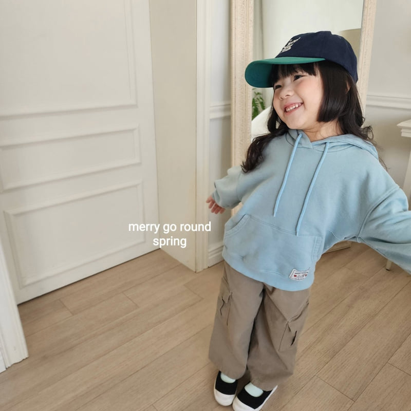 Merry Go Round - Korean Children Fashion - #prettylittlegirls - Puppy Embroidered Hoodie - 5