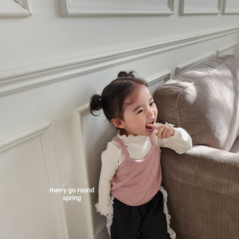Merry Go Round - Korean Children Fashion - #stylishchildhood - Spring Sleeveless Top - 9
