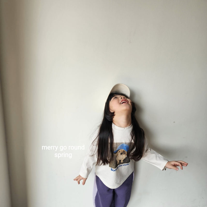 Merry Go Round - Korean Children Fashion - #stylishchildhood - Retriever Tee - 2