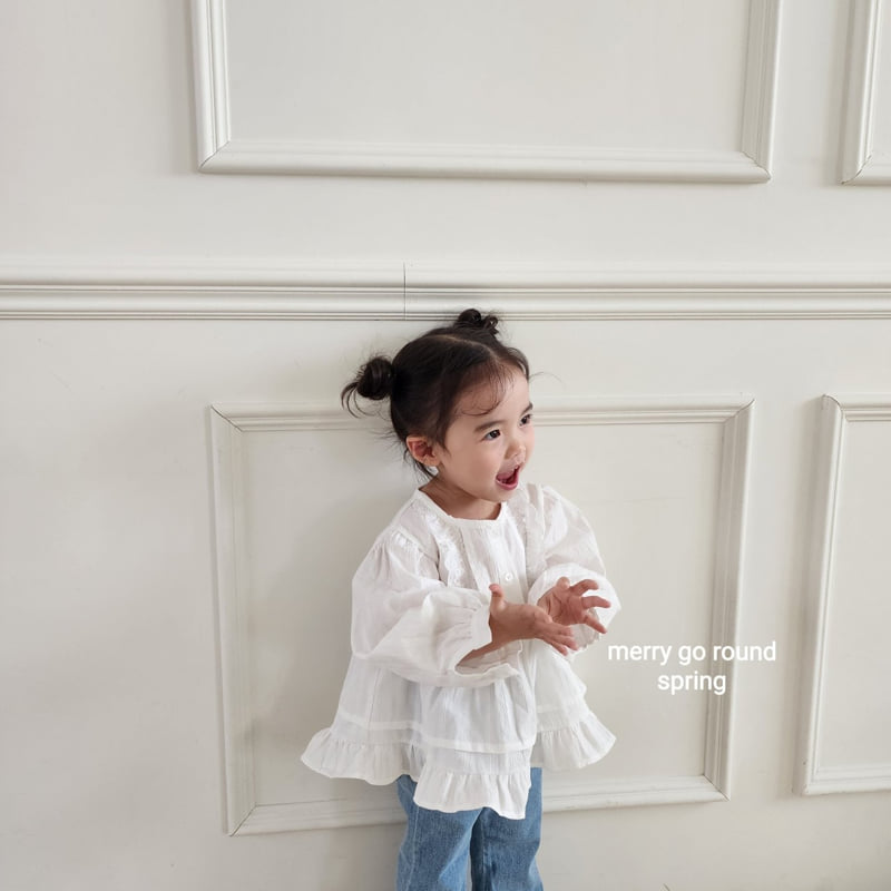 Merry Go Round - Korean Children Fashion - #stylishchildhood - Spring Blouse