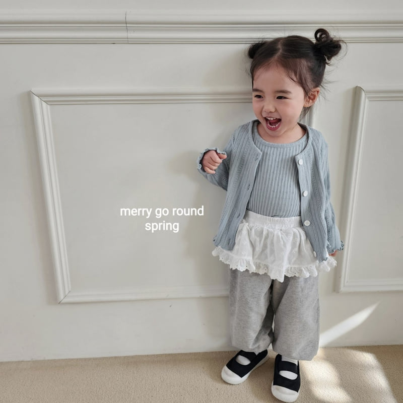Merry Go Round - Korean Children Fashion - #toddlerclothing - Skirt Jogger Pants - 6